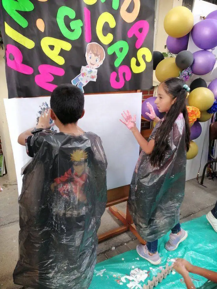 Visita de voluntarios y donantes