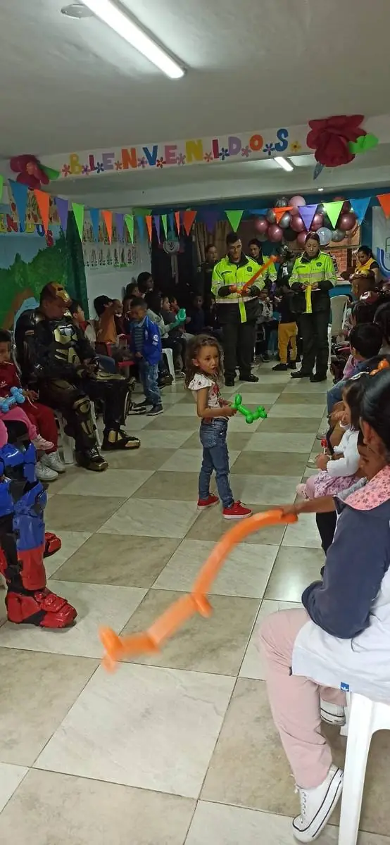 Presentación artística infantil